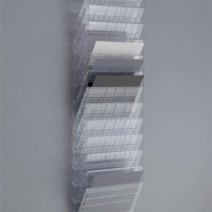 DURABLE Flexiboxx stenski 12 A4 ležeč, PROZOREN