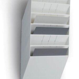 DURABLE Flexiboxx stenski 6 A4 ležeč, BEL