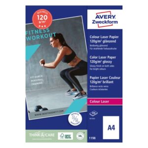 PAPIR A4 ZA BARVNE LASERSKE TISKALNIKE 1198, 120g