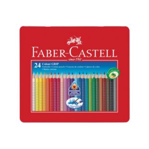 BARVICE FABER - CASTELL GRIP 24/1, KOVINSKA EMBALAŽA