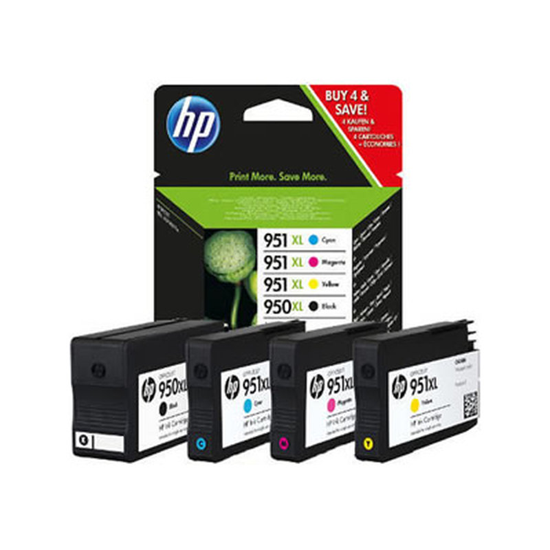 KOMPLET KARTUŠ HP 950/951XL (BK/C/M/Y), ORIGINAL - MULTIPACK - Image 2