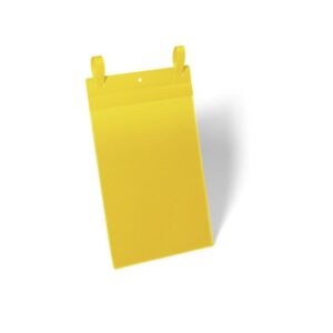 DURABLE ŽEPKI Z VEZICAMI ZA OZNAČEVANJE RUMENI A4