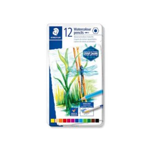 STAEDTLER BARVICE AKVAREL DESIGN JOURNEY, 12/1 v kovinski škatli