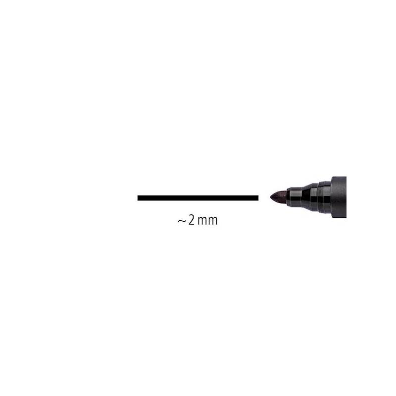 STAEDTLER MARKER LUMOCOLOR PERMANENT, 4/1 v etuiju - Image 5
