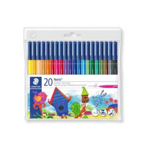 STAEDTLER FLOMASTRI NORIS, 20/1 v PVC etuiju