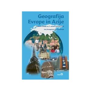 GEOGRAFIJA EVROPE IN AZIJE, DELOVNI ZVEZEK, MODRIJAN (053234)