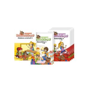 RADOVEDNIH PET 4, KOMPLET C, komplet treh sam. del. zvezkov, ROKUS-KLETT (928374)