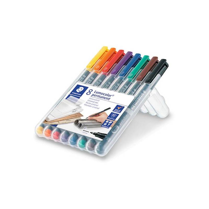 STAEDTLER MARKER LUMOCOLOR, F, permanent, 8/1 - Image 2