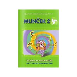 MLINČEK 2, vadnica za matematiko, MODRIJAN (121377)