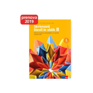 SKRIVNOSTI ŠTEVIL IN OBLIK 8, del. zvezek, PRENOVA 2019, ROKUS KLETT (719449)