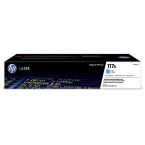 HP TONER LASER, W2071A 117A, CYAN, ORIGINAL