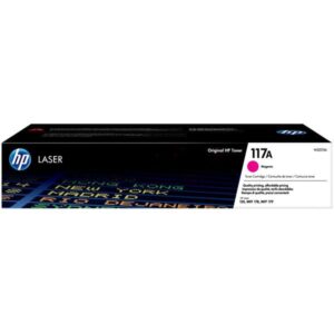 HP TONER LASER, W2073A 117A, MAGENTA, ORIGINAL