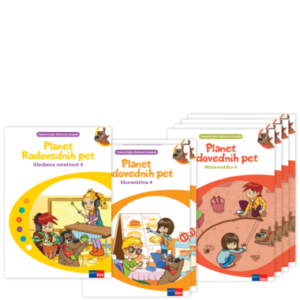 PLANET RADOVEDNIH PET 4, KOMPLET C S KODO, ROKUS-KLETT (932050)