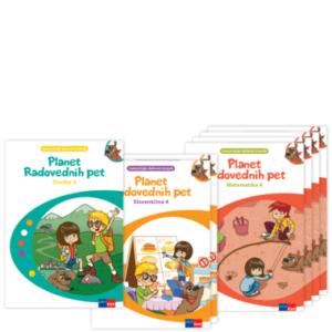 PLANET RADOVEDNIH PET 4, KOMPLET B S KODO, ROKUS-KLETT, (932043)
