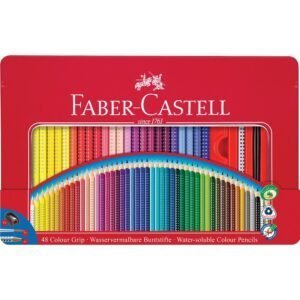 BARVICE FABER-CASTELL, GRIP 48/1 KOVINSKA EMBALAŽA