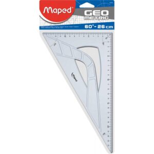 TRIKOTNIK MAPED GEOMETRIC, 21/60'