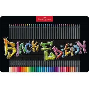 BARVICE FABER - CASTELL BLACK EDITION 36/1, KOVINSKA EMBALAŽA