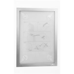 DURABLE OKVIR DURAFRAME WALLPAPER A4, SREBRN