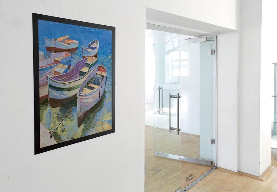 DURABLE OKVIR DURAFRAME POSTER, B2, 50x70, ČRN - Image 2