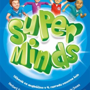 SUPER MINDS 1, UČBENIK, IZDAJA 2018, ROKUS-KLETT (718770)