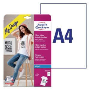 FOLIJE ZWECKFORM A4 ZA PRESLIKAVO NA SVETLE MAJICE MD1006 24/1