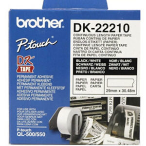 BROTHER DK22210 NESKONČNE NALEPKE - PAPIR