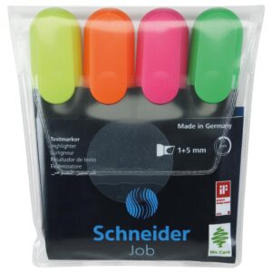 MARKER SCHNEIDER JOB 4/1 FLUO, ETUI