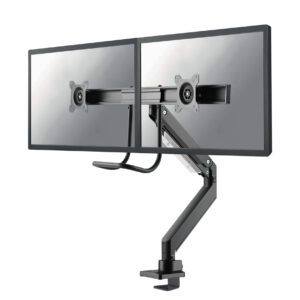 Neomounts Gibljivi nosilec za 2 monitorja, 10-32'', 8 kg, NM-D775DXBLACK