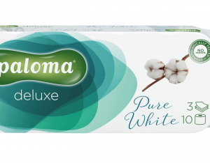 TOALETNI PAPIR PALOMA DELUXE "PURE WHITE" 10/1