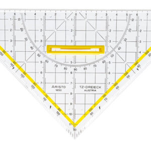Aristo Geo-trikotnik z držalom, 25 cm