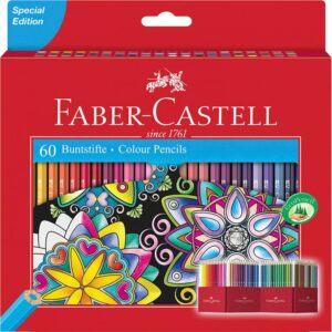BARVICE FABER - CASTELL HEXAGONAL, 60/1, KARTON