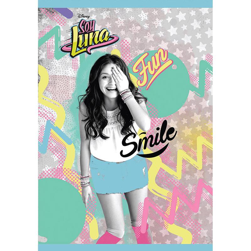 Zvezek Street Disney Soy Luna A4 mali karo, 226778 - Image 3
