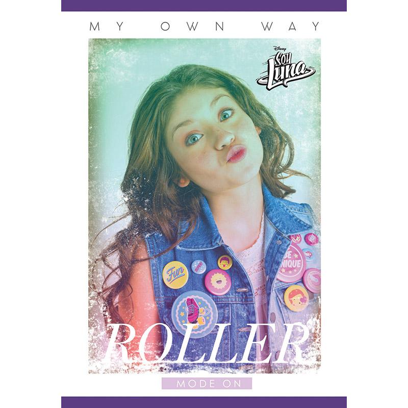 Zvezek Street Disney Soy Luna A4 mali karo, 226778 - Image 4
