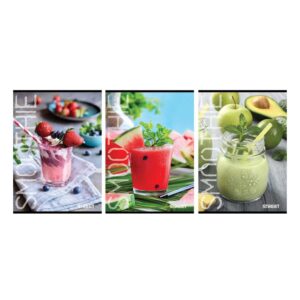 ZVEZEK STREET SMOOTHIE A4, MALI KARO, A4/50L, 65601