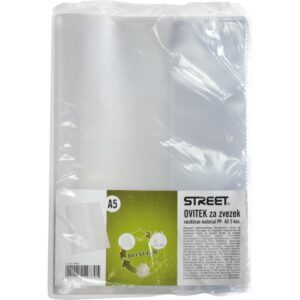 Ovitek za zvezek A5, STREET,  5 kos, 59896