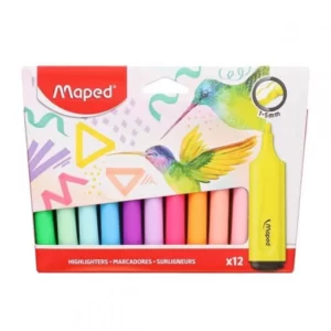 MARKER MAPED FLUO PEP'S 1/12 set, NEW