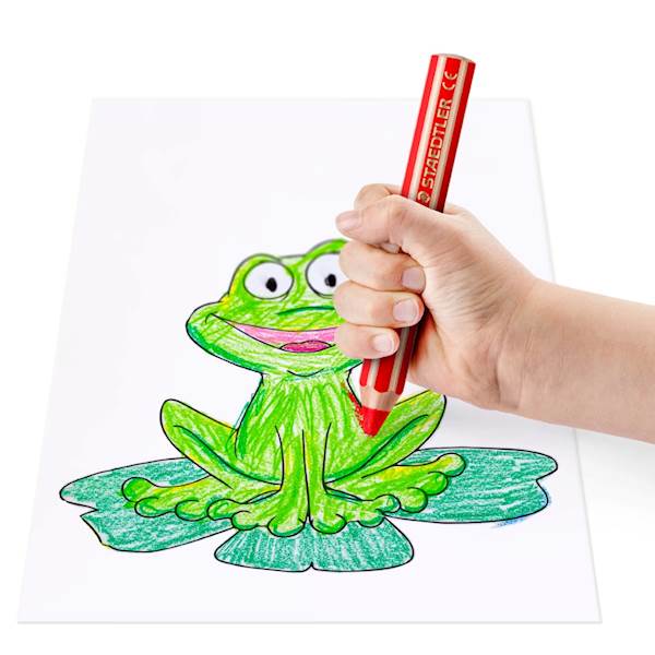 Staedtler barvice Noris Junior debele, 12/1 + šilček, v kartonski embalaži - Image 6