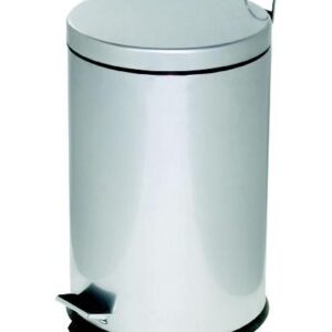 Alco Koš za smeti s pedalom, 20l, srebrn