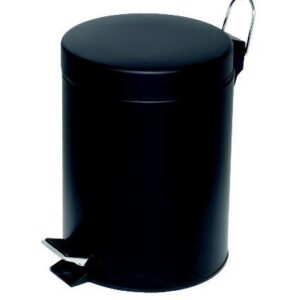 Alco Koš za smeti s pedalom, 5l, črn