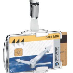 DURABLE Nosilec za 2 magn.kartici (RFID zaščita)
