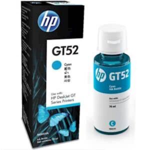 ČRNILO HP MODRO, CYAN GT52 STEKLENIČKA, ZA 8.000 STR