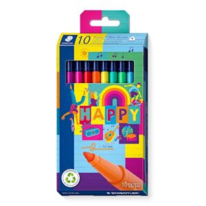 Staedtler flomastri Triplus, 10/1, v kartonski škatli, Happy