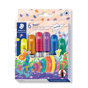 Staedtler voščenke gel Noris Club, bleščeče barve, 6/1