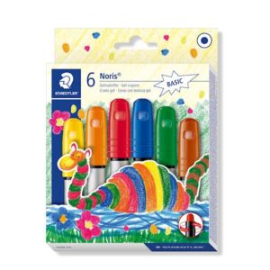 Staedtler voščenke gel Noris Club, osnovne barve, 6/1