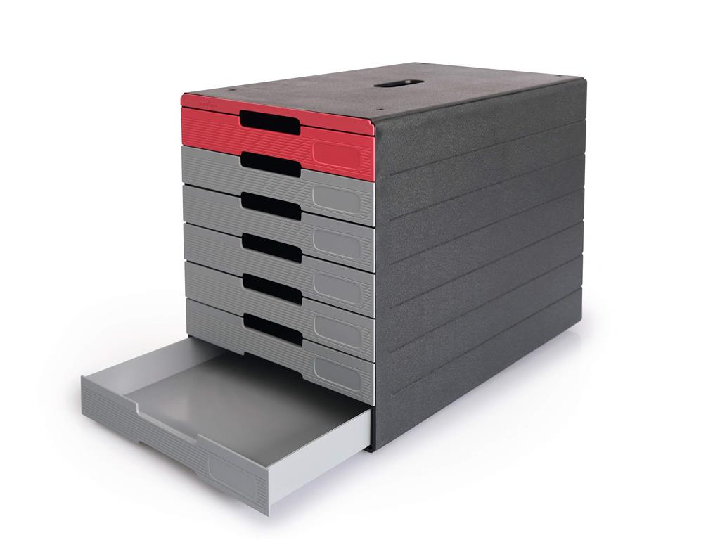 DURABLE Predalnik IDEALBOX PRO 7 rdeč - Image 2