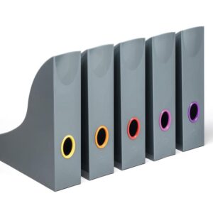 DURABLE Stojalo za revije Varicolor KOMPLET 5 KOS