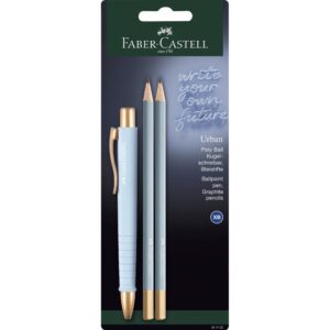 SET FABER-CASTELL POLY BALL KEMIČNI+GRAFITNI SKY BLUE