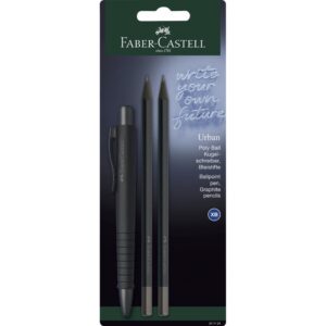 SET FABER-CASTELL POLY BALL KEMIČNI+GRAFITNI BLACK