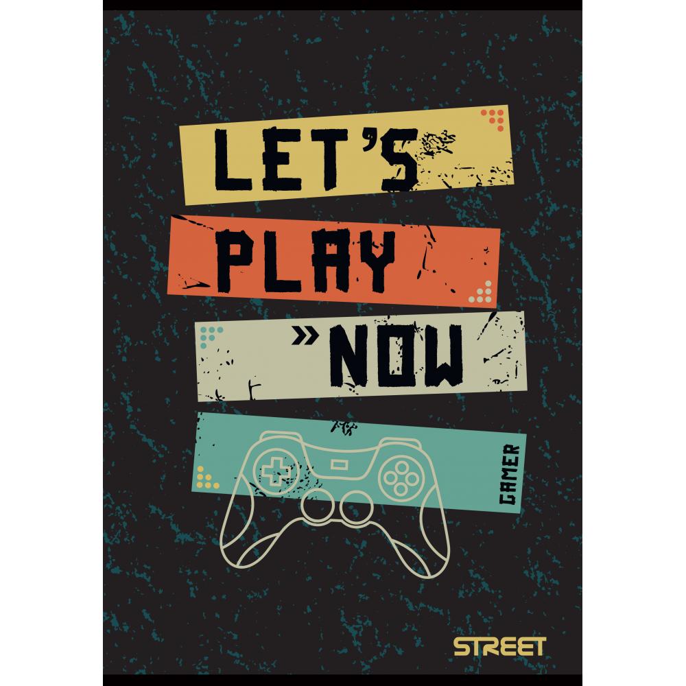 Zvezek Street Gaming A5 črte z robom, 65444 - Image 3