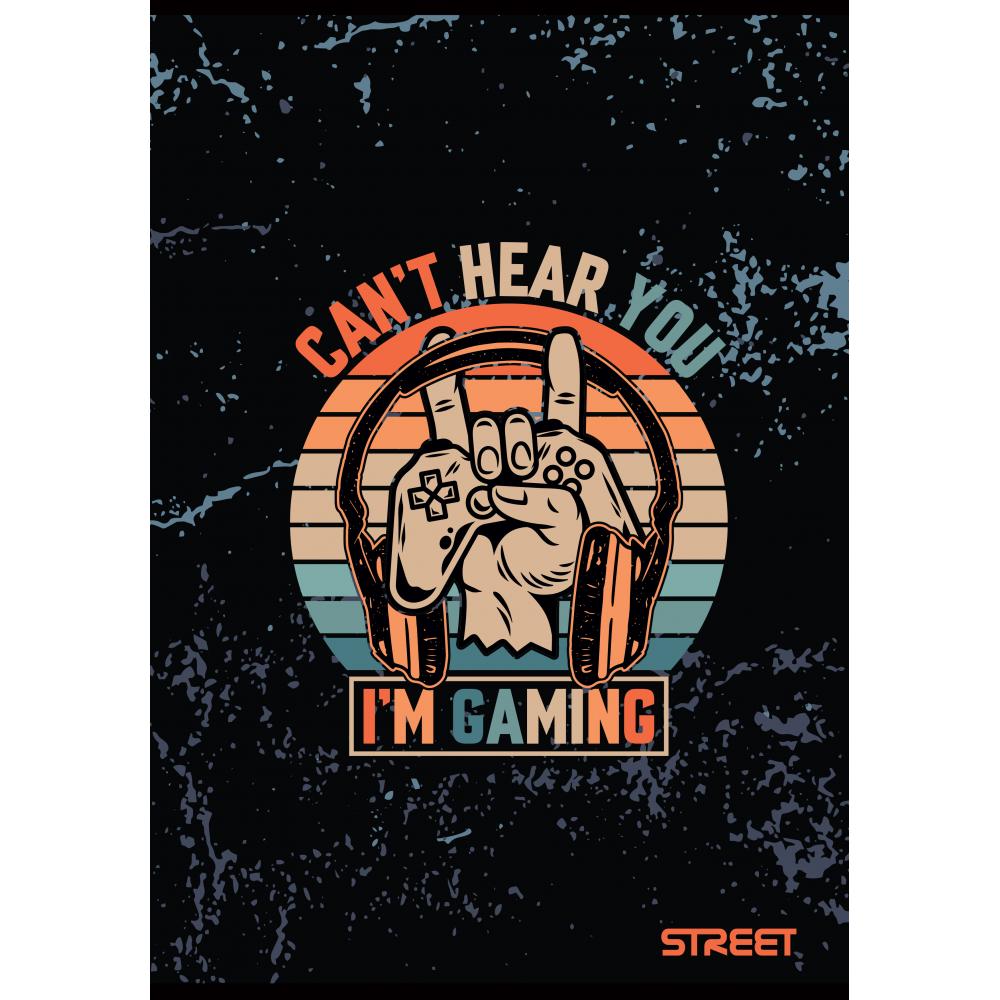 Zvezek Street Gaming A5 črte z robom, 65444 - Image 4